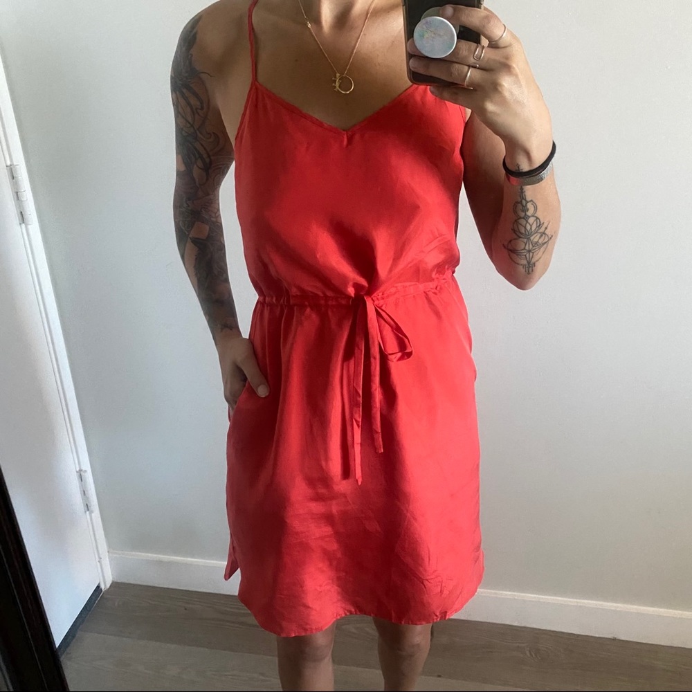 NWOT: Madewell Silk Slip Dress (with Pockets!)